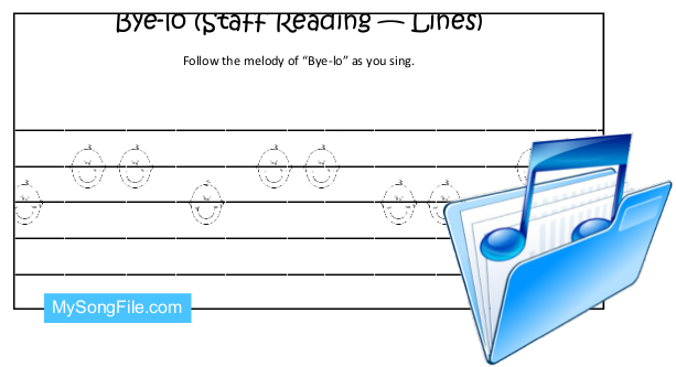 Bye-lo (Staff Reading Lines and Spaces)