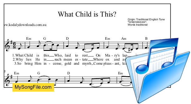 What Child is This - E min