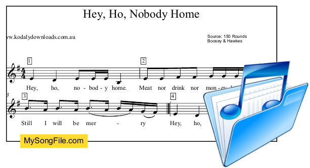 Hey Ho Nobody Home