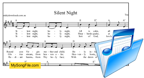 Silent Night - A Major
