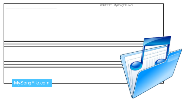 Manuscript (No Clef 10 lines)