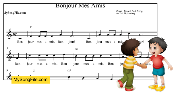 Bonjour Mes Amis