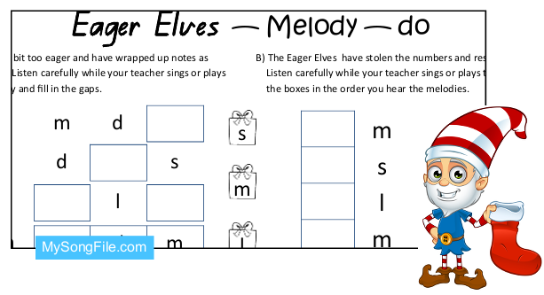 Christmas do (Melodic Dictation)