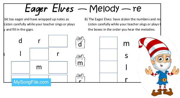 Christmas re (Melodic Dictation)
