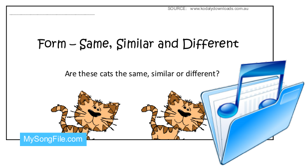 Form - Same Similar and Different