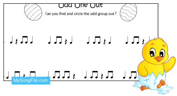 Easter ta, ti-ti and sa (Odd One Out)