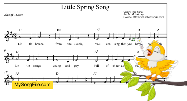 Little Spring Song