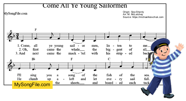 Come All Ye Young Sailormen