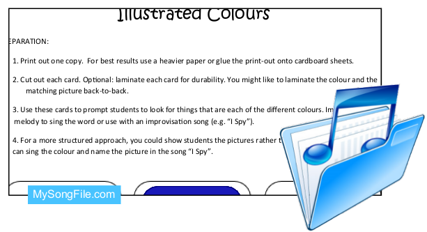 Colour Cards 