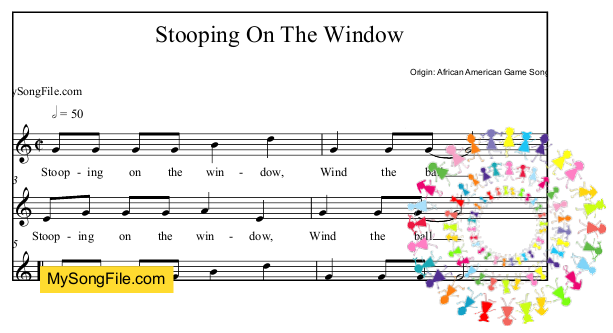 Stooping On The Window