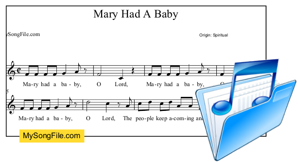 Mary Had A Baby