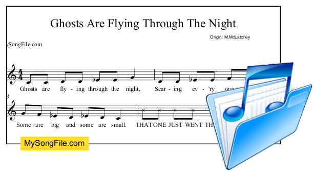 Ghosts Are Flying Through The Night
