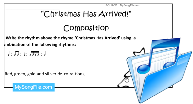 Christmas Has Arrived (Composition)