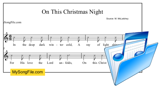 On This Christmas Night